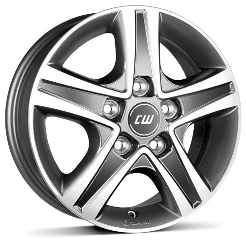 BORBET CWD ANTRACIET GEPOLIJST 495927